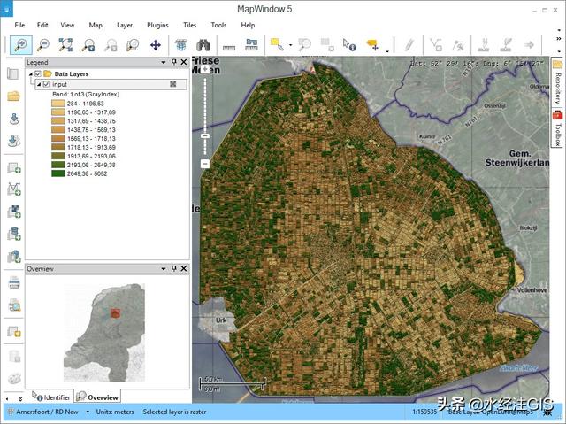 大小僅幾十兆的輕量級(jí)開源GIS軟件MAPWINDOW（開源gis平臺(tái)）