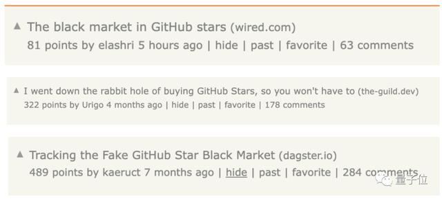 GitHub黑市曝光，高檔刷星6元一顆，最奇葩開源項目97%都是刷的（github 刷星）