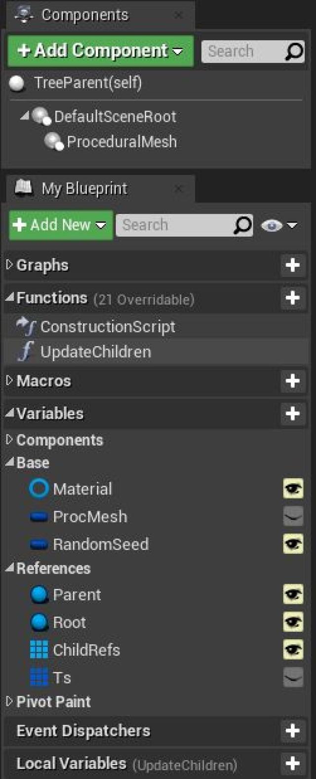 UE4程序化建模工具開(kāi)發(fā)教程「植被建?！梗╱e4程序化植物）